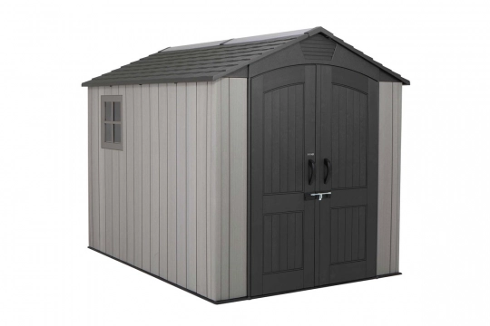Сарай пластиковый WoodLook 7*9.5 - 1